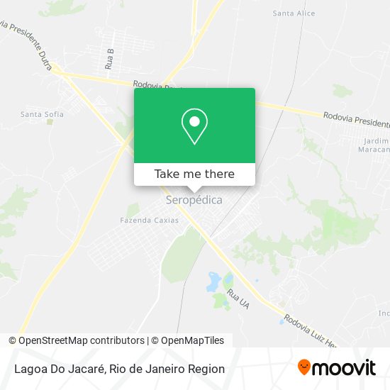 Lagoa Do Jacaré map