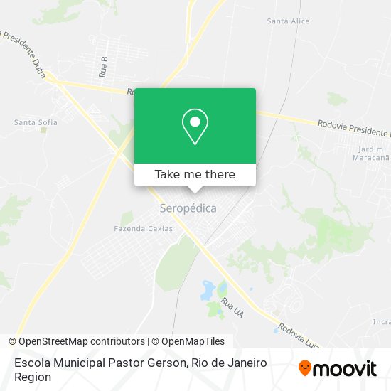 Escola Municipal Pastor Gerson map