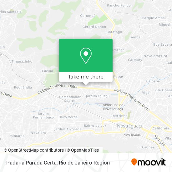 Padaria Parada Certa map