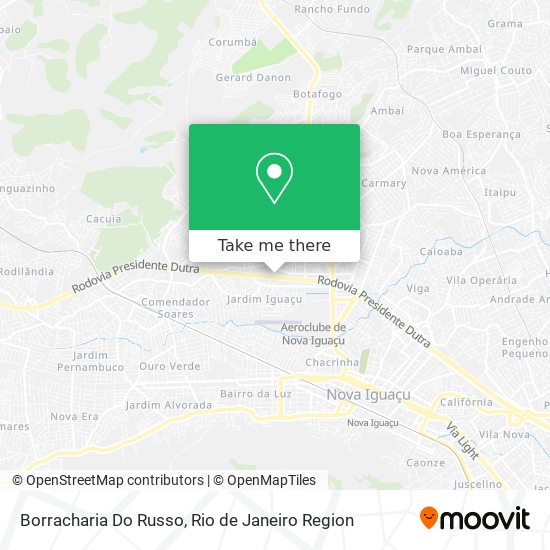 Borracharia Do Russo map