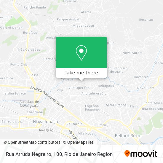 Rua Arruda Negreiro, 100 map