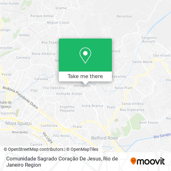 Comunidade Sagrado Coração De Jesus map