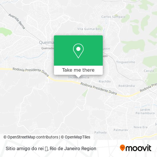 Sitio amigo do rei 👑 map
