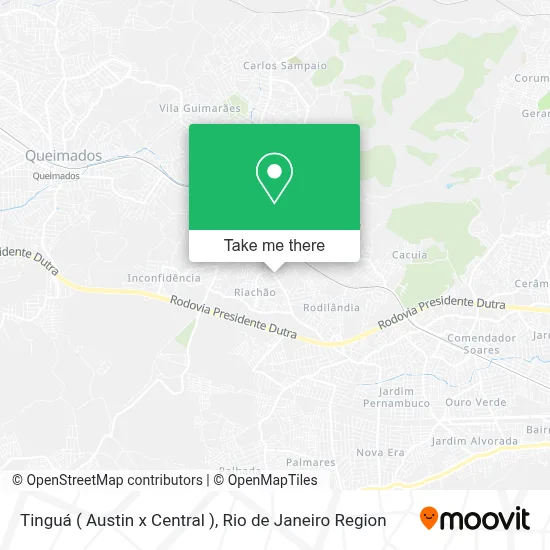 Tinguá ( Austin x Central ) map