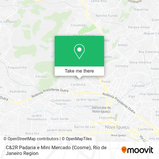 C&2R Padaria e Mini Mercado (Cosme) map