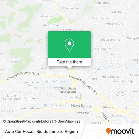 Auto Car Peças map