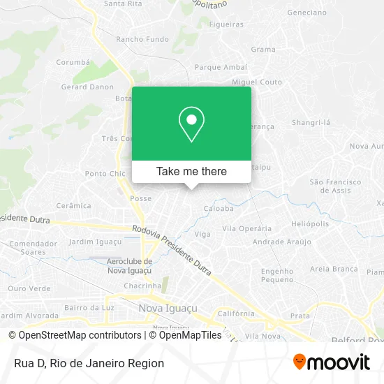 Rua D map
