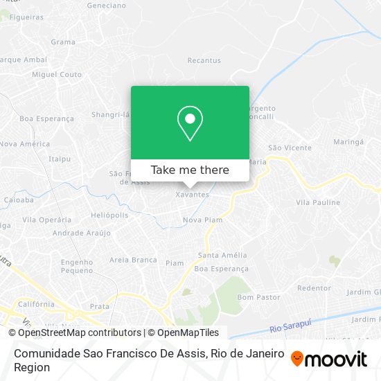 Comunidade Sao Francisco De Assis map
