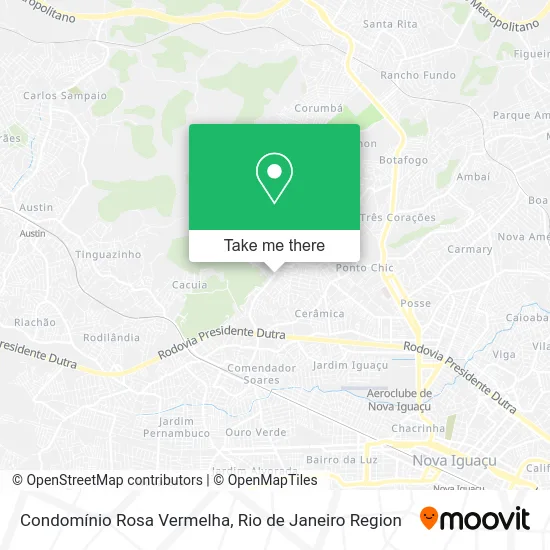 Condomínio Rosa Vermelha map