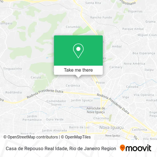 Casa de Repouso Real Idade map