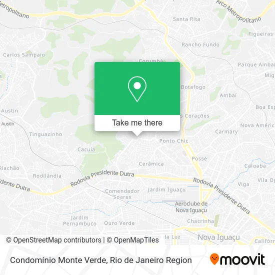 Condomínio Monte Verde map