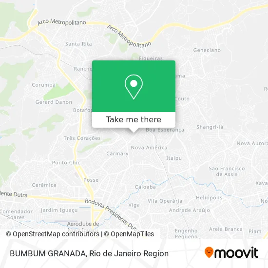BUMBUM GRANADA map