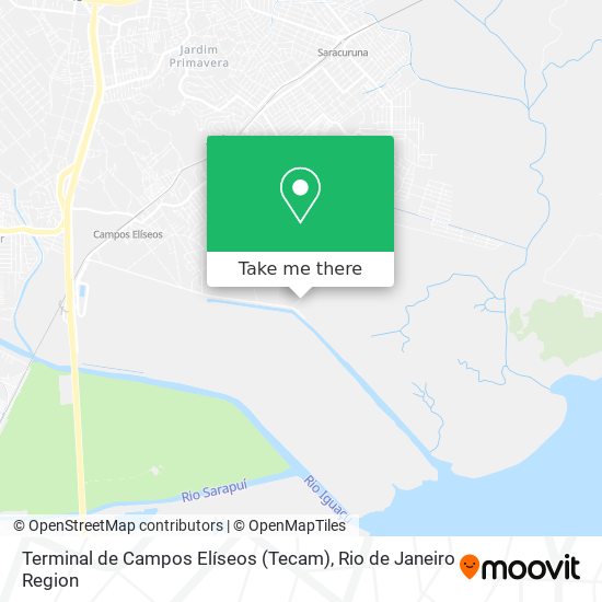 Terminal de Campos Elíseos (Tecam) map