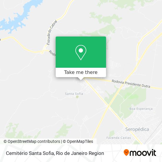 Mapa Cemitério Santa Sofia