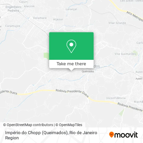 Império do Chopp (Queimados) map