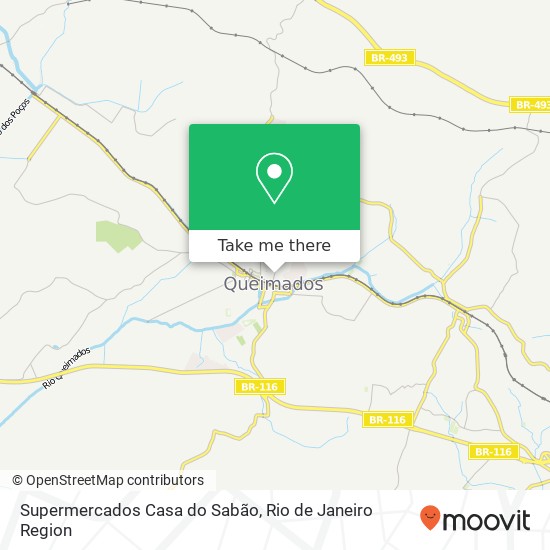 Supermercados Casa do Sabão map