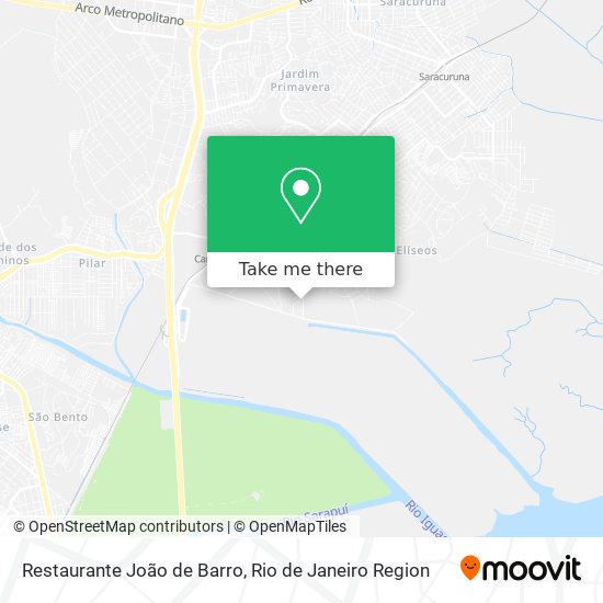 Restaurante João de Barro map