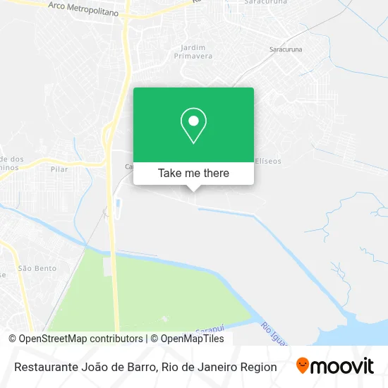 Restaurante João de Barro map
