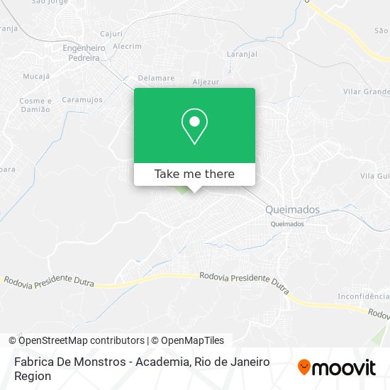 Fabrica De Monstros - Academia map