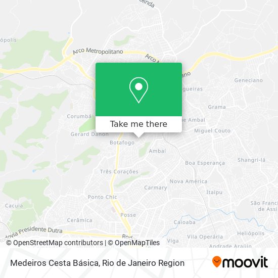 Medeiros Cesta Básica map