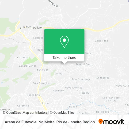 Arena de Futevôlei Na Moita map
