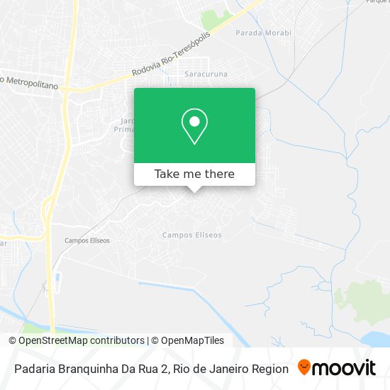 Padaria Branquinha Da Rua 2 map