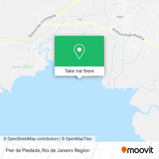 Pier de Piedade map