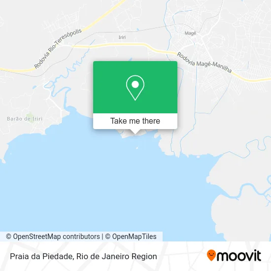 Praia da Piedade map
