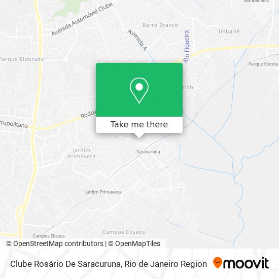 Clube Rosário De Saracuruna map