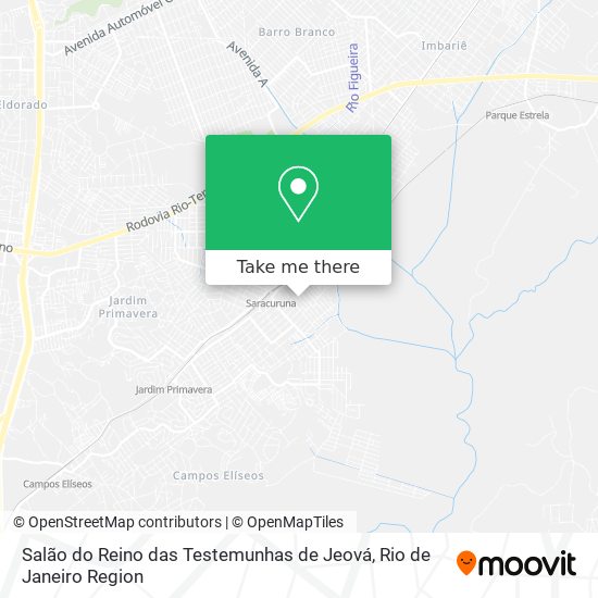 Salão do Reino das Testemunhas de Jeová map