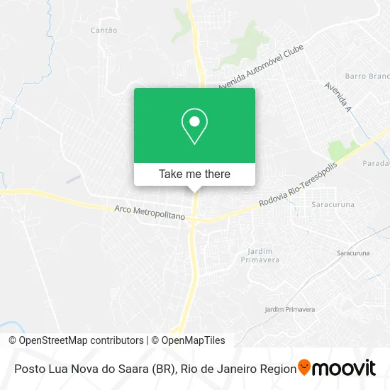 Posto Lua Nova do Saara (BR) map