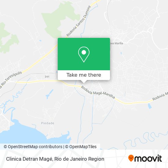 Mapa Clinica Detran Magé