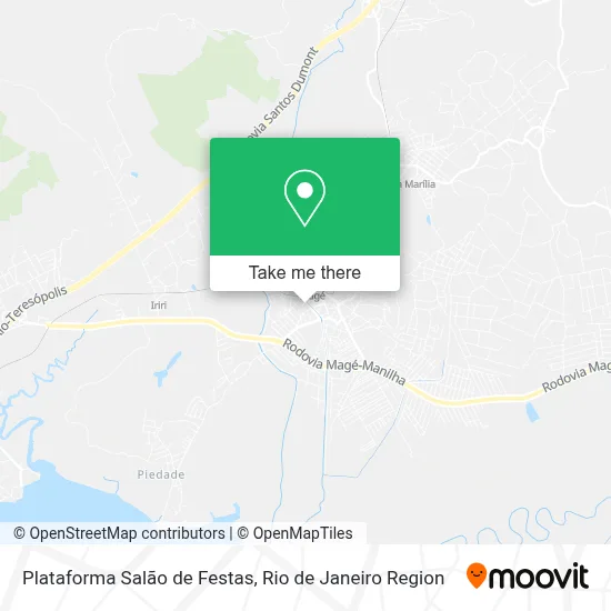 Plataforma Salão de Festas map