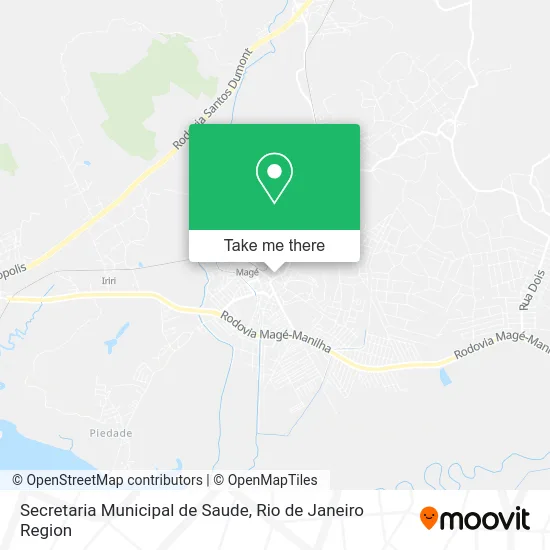 Secretaria Municipal de Saude map