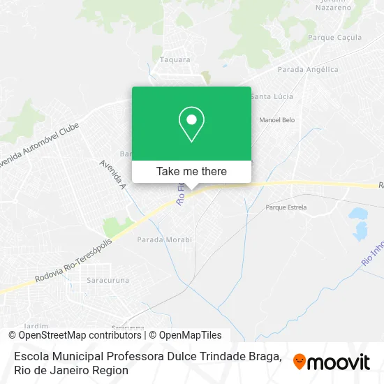 Escola Municipal Professora Dulce Trindade Braga map