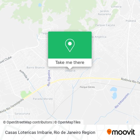 Casas Lotericas Imbarie map