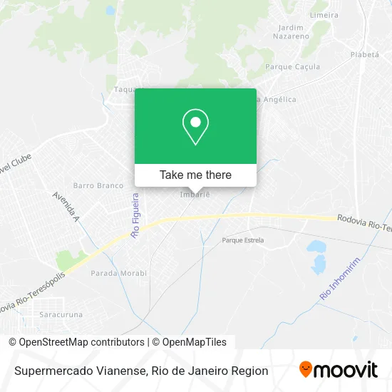 Supermercado Vianense map