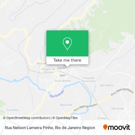 Rua Nelson Lameira Pinho map