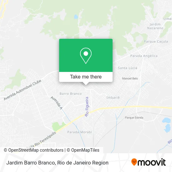 Jardim Barro Branco map