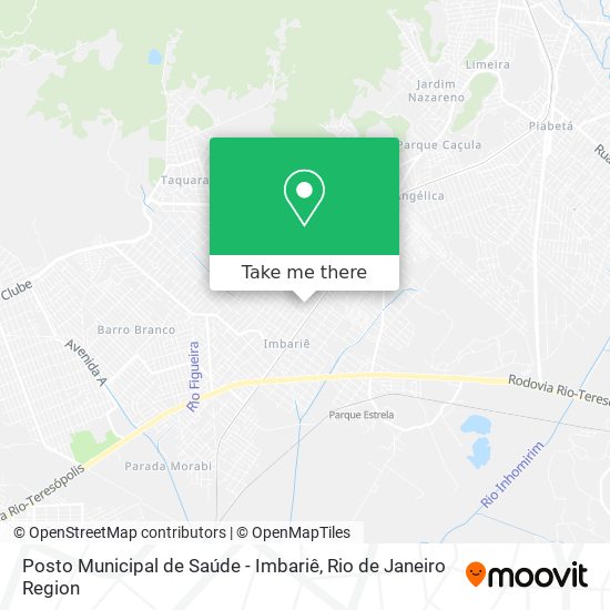 Posto Municipal de Saúde - Imbariê map