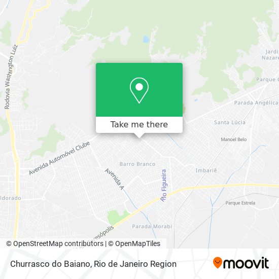 Churrasco do Baiano map