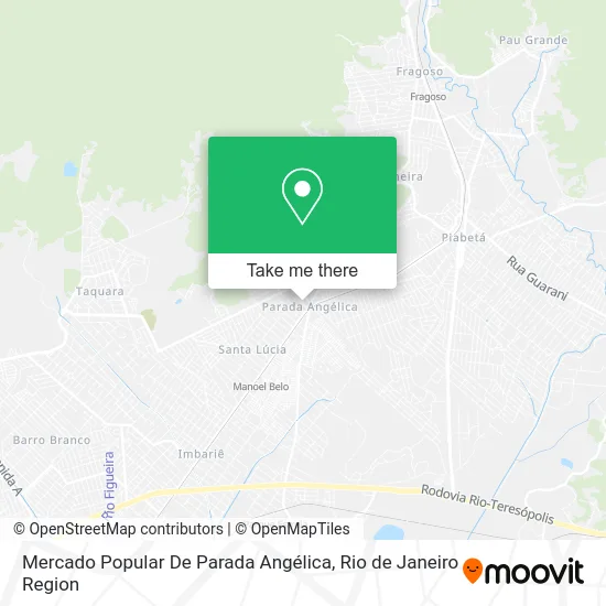 Mercado Popular De Parada Angélica map