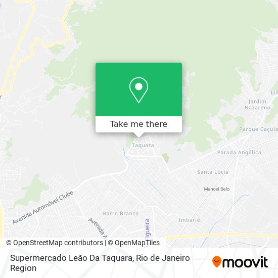 Supermercado Leão Da Taquara map