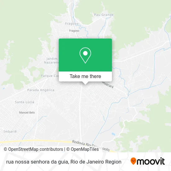 rua nossa senhora da guia map