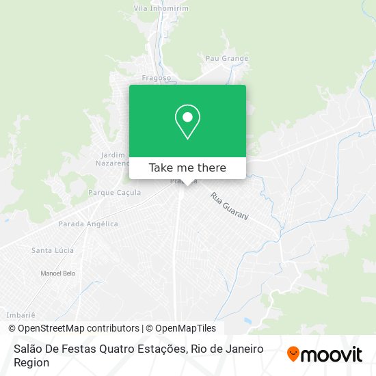Salão De Festas Quatro Estações map