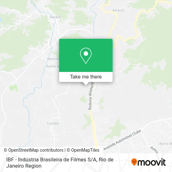 IBF - Indústria Brasileira de Filmes S / A map