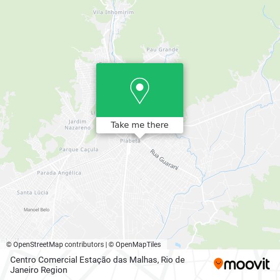Centro Comercial Estação das Malhas map