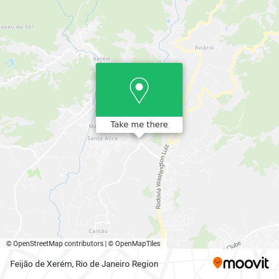 Feijão de Xerém map
