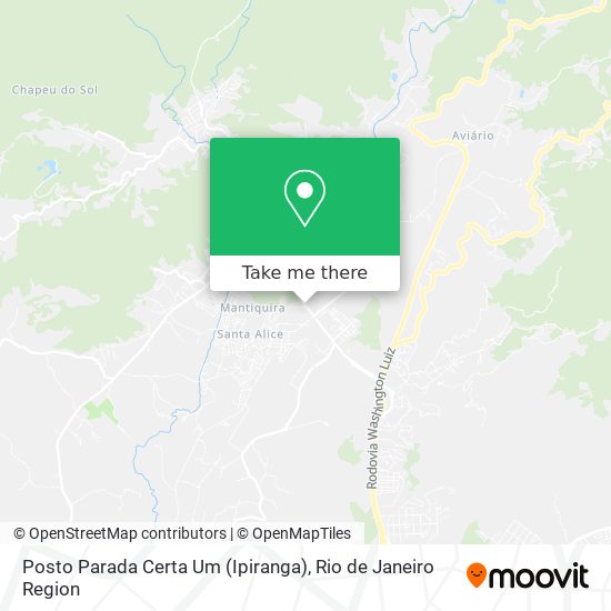 Posto Parada Certa Um (Ipiranga) map