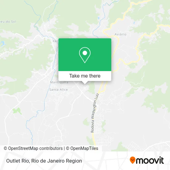 Outlet Rio map